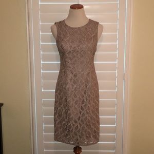 Vince Camuto crocheted cocktail dress!